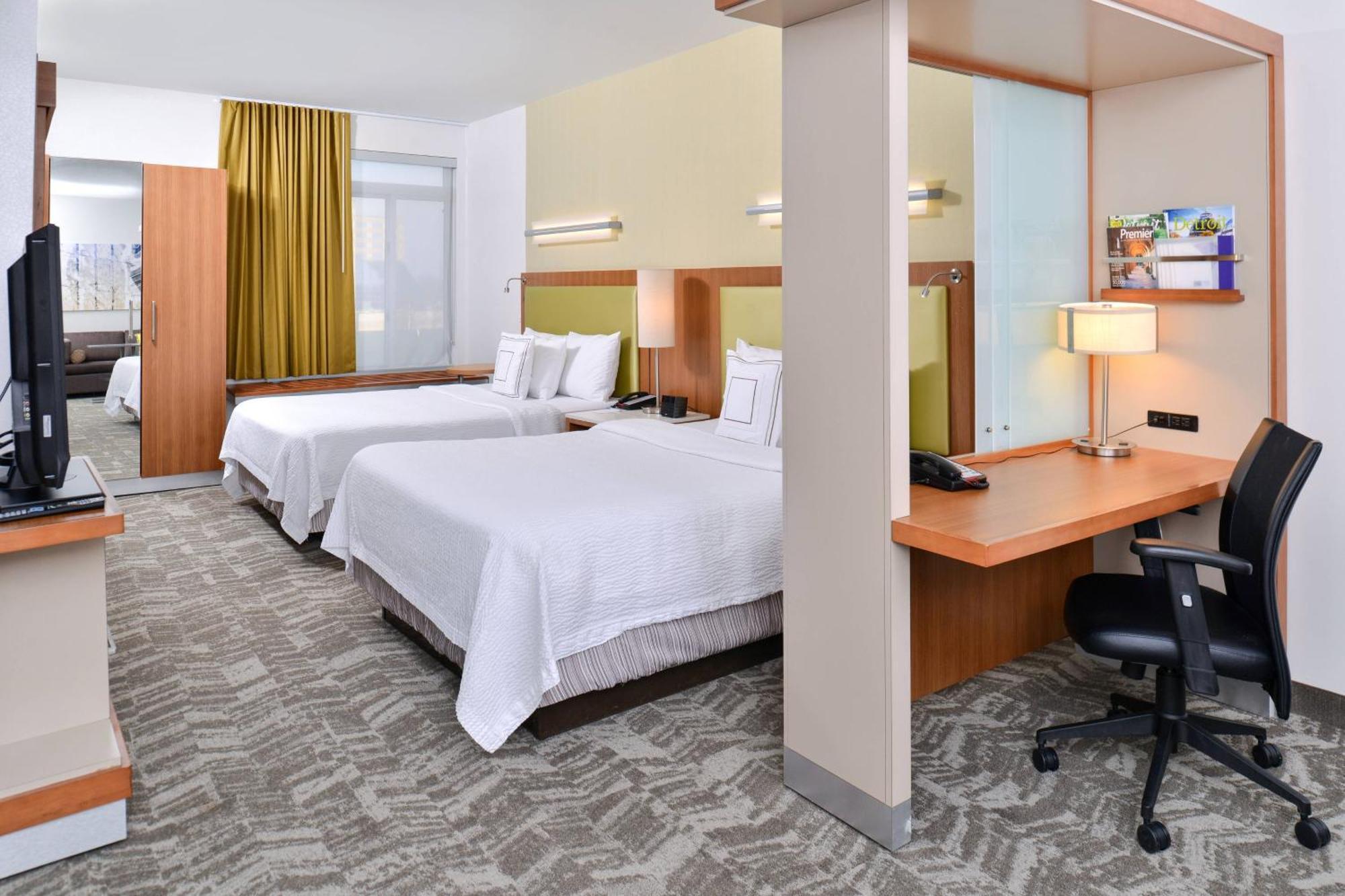 Springhill Suites By Marriott Detroit Metro Airport Romulus Buitenkant foto